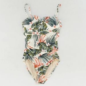Kona Sol Ivy Tropical One-piece Swimsuit